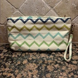 ❌SOLD❌ Handmade up-cycled wristlet/clutch